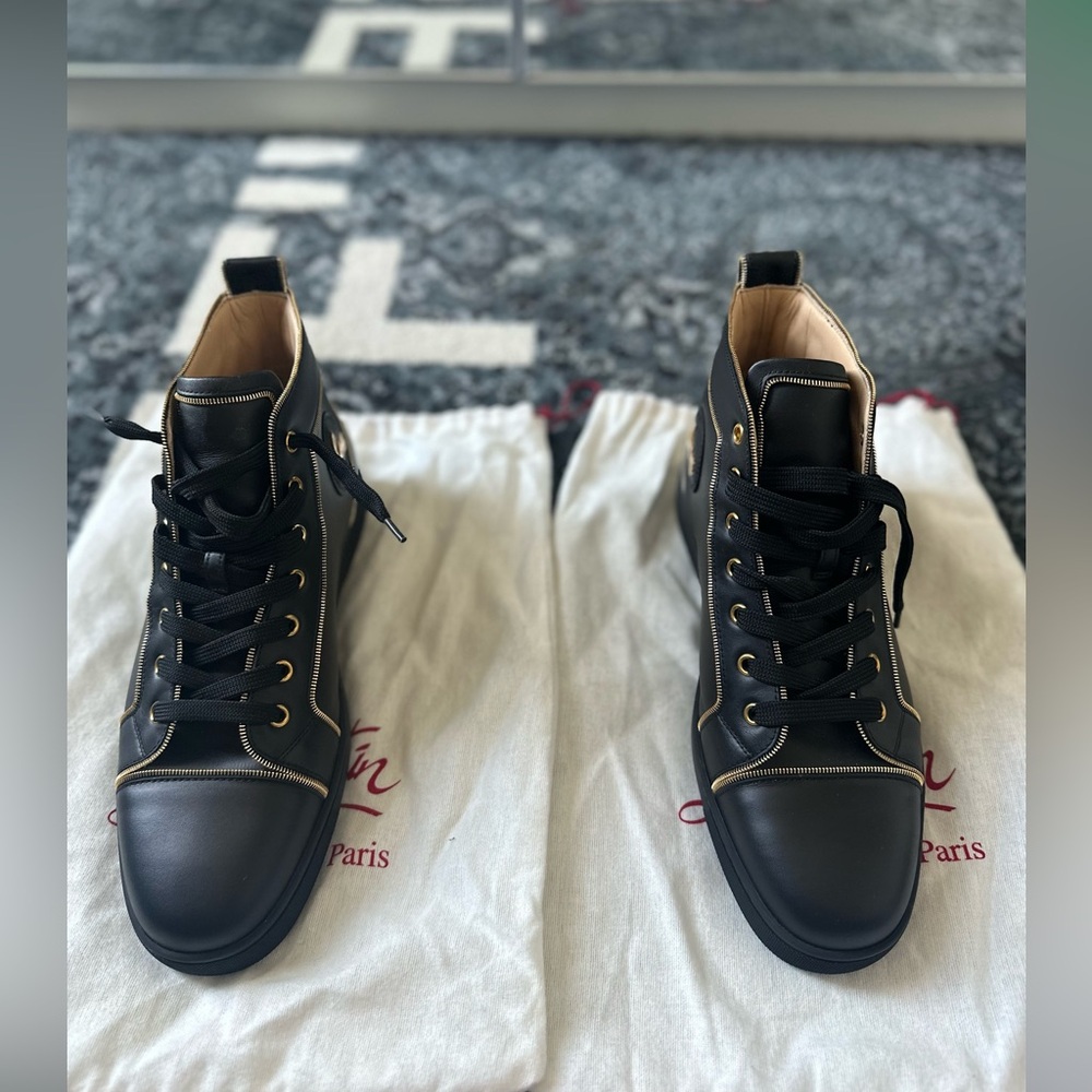 Christian Louboutin Calf Skin Sneakers